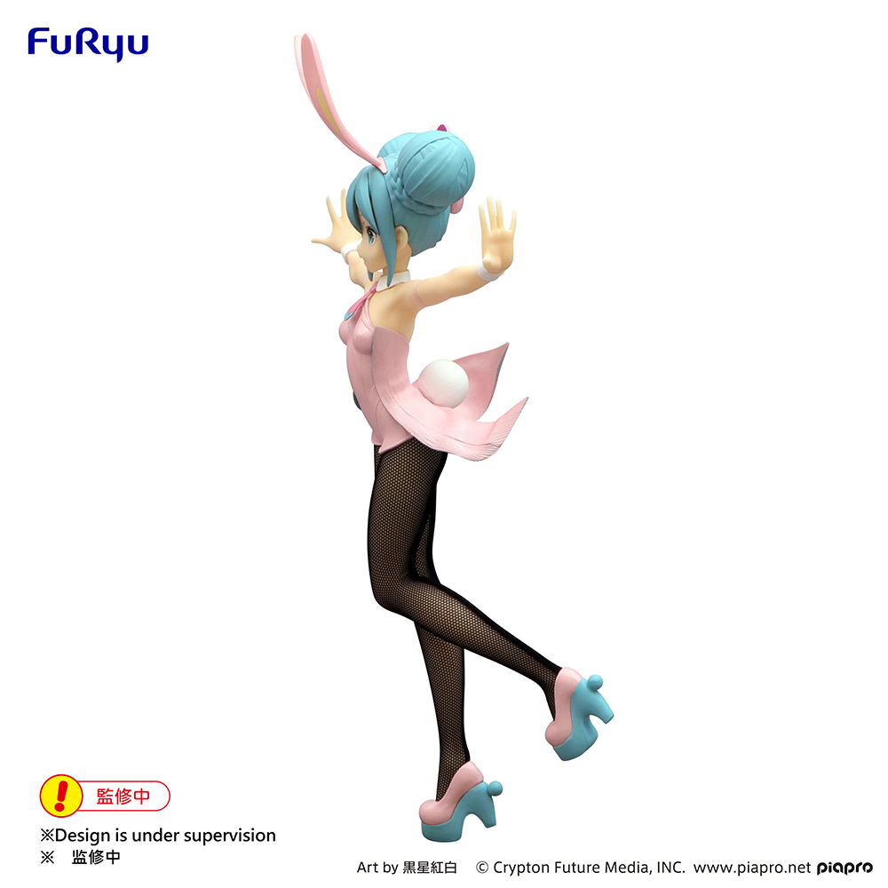 Hatsune Miku BiCute Bunnies Figure -Wink Pearl Pink Color ver.-