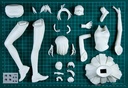 Original Yasumichan Series No. 250 Yasumi-chan Cheerleader 2024 Molding Color Ivory
