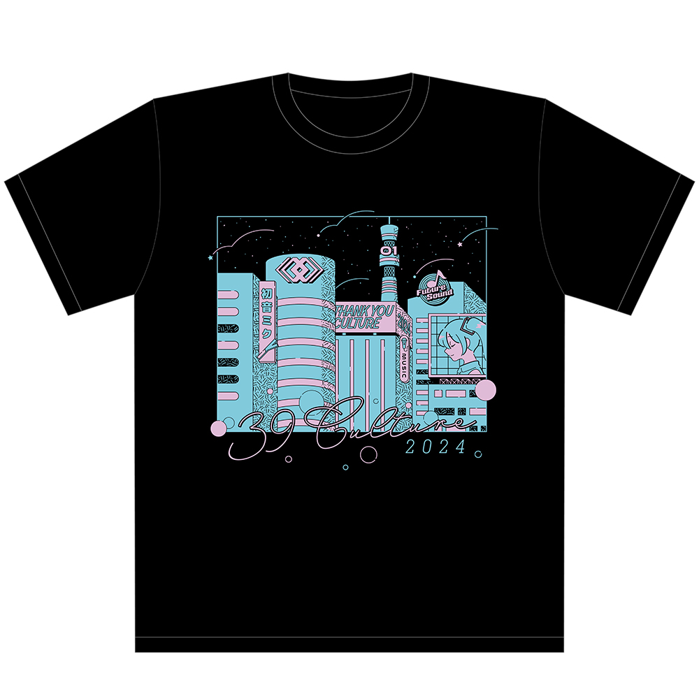 39Culture 2024 Art Big Silhouette T-shirt (XL Size)