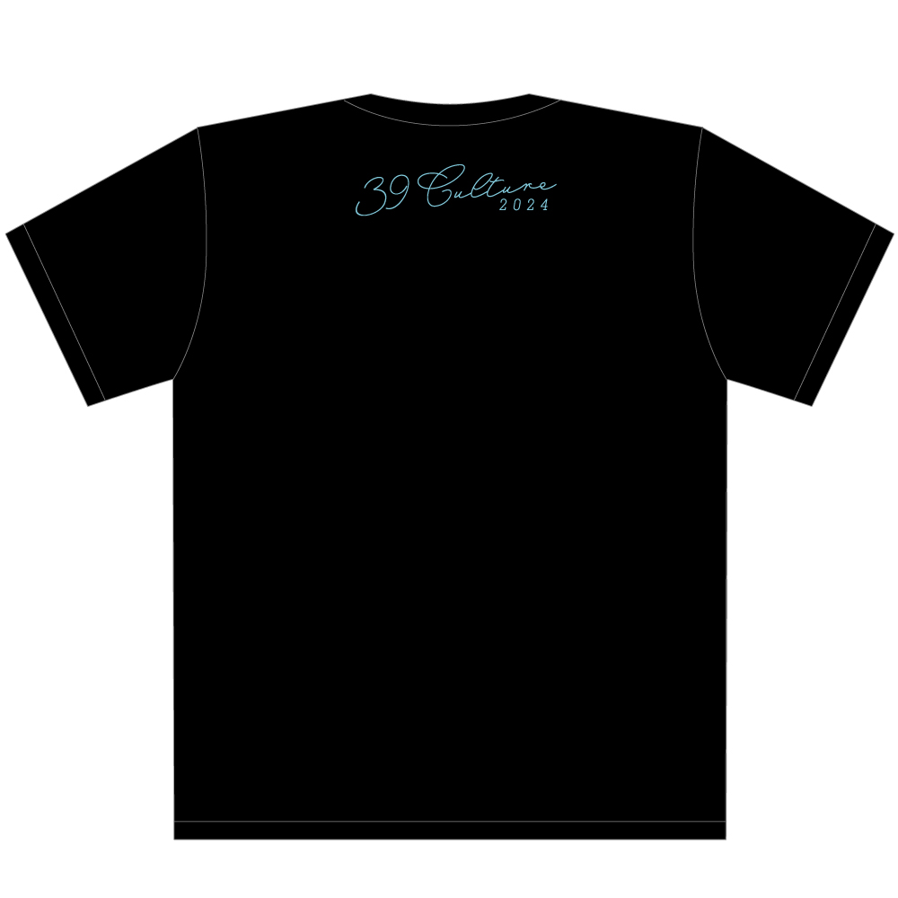 39Culture 2024 Art Big Silhouette T-shirt (M Size)