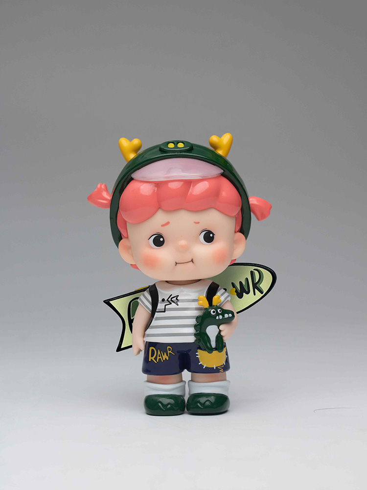 Five Members Five Colors Squad - Back To The Childhood In Iron Lane Series Trading Figure