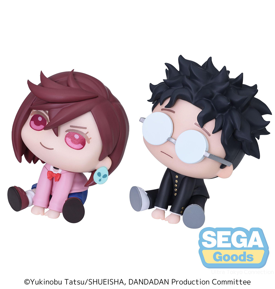 QyuruMe TV Anime "DAN DA DAN" Mini Figure "Momo & Okarun" (EX)