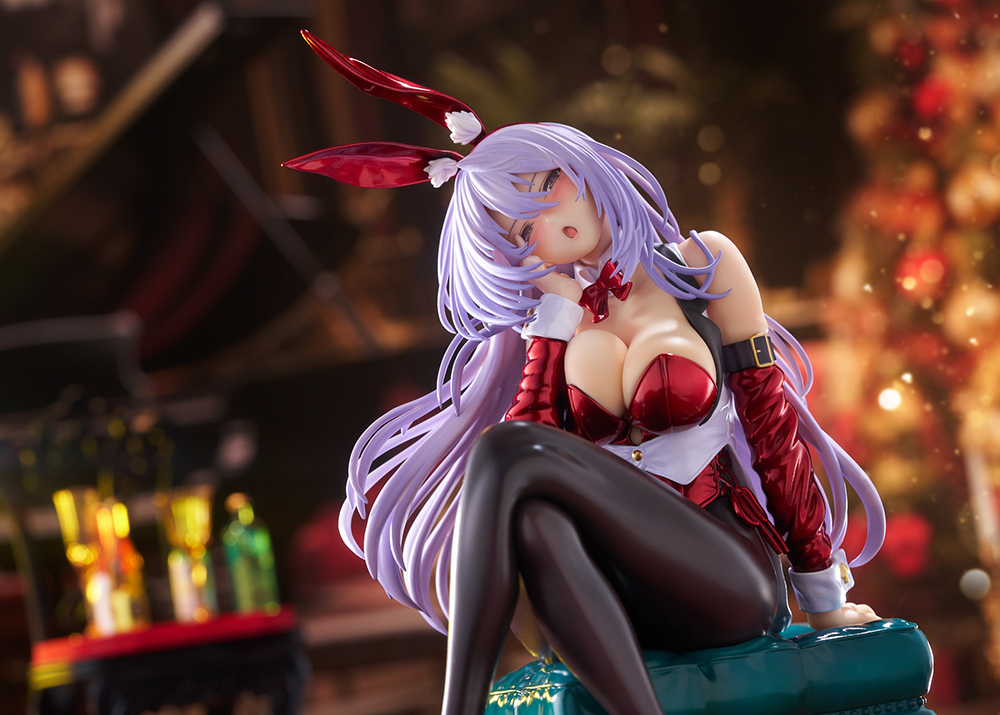 She Laughs Shy...I Feel Ashamed AMAGASA TSUDURI Bunny Style(Xmas santa color)