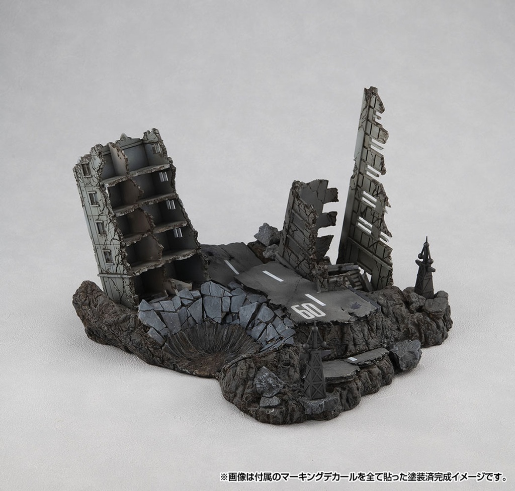RM series G structure Mobile Suit Gundam [GS02M] The abandoned buildings in New Yark city (Material Color Edition)