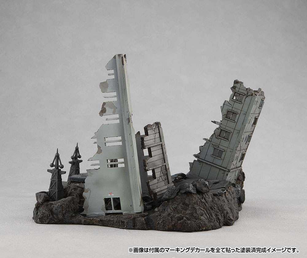 RM series G structure Mobile Suit Gundam [GS02M] The abandoned buildings in New Yark city (Material Color Edition)