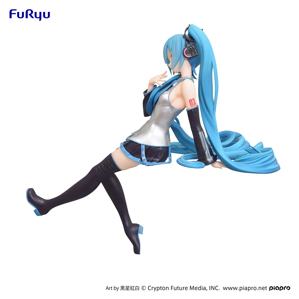 Hatsune Miku Noodle Stopper Figure -Kuroboshi Kouhaku ver.-