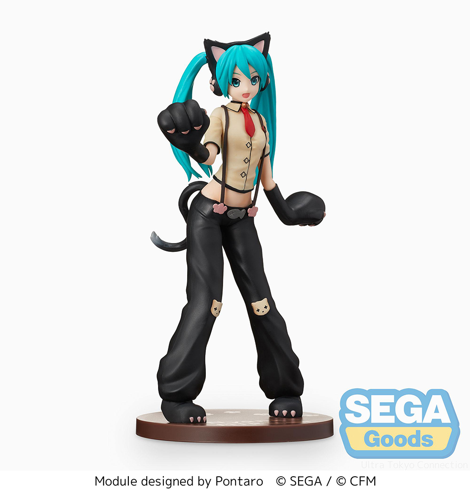 Hatsune Miku: Project DIVA Arcade Future Tone SPM Figure "Hatsune Miku - Kitty Cat"