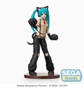 Hatsune Miku: Project DIVA Arcade Future Tone SPM Figure "Hatsune Miku - Kitty Cat"