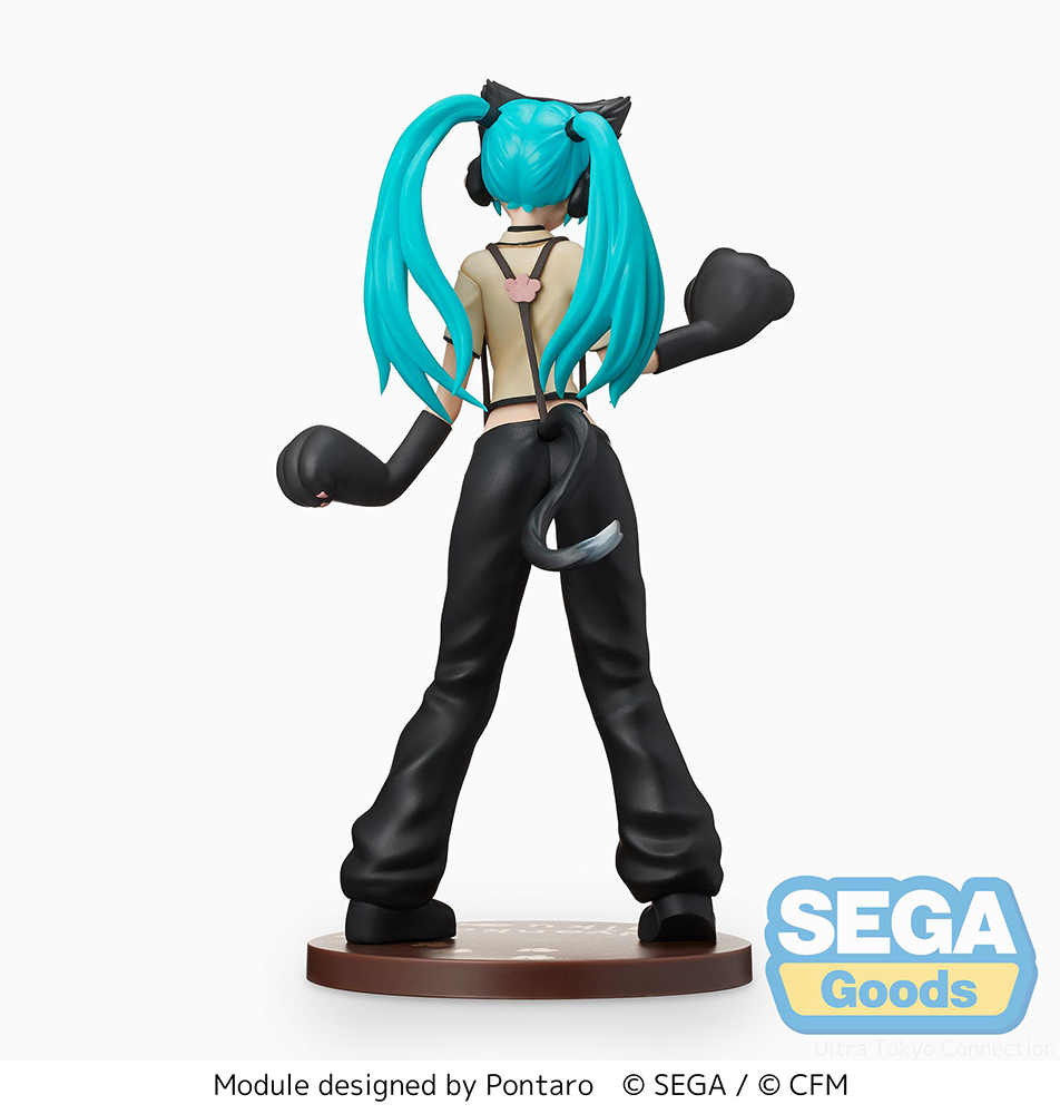 Hatsune Miku: Project DIVA Arcade Future Tone SPM Figure "Hatsune Miku - Kitty Cat"