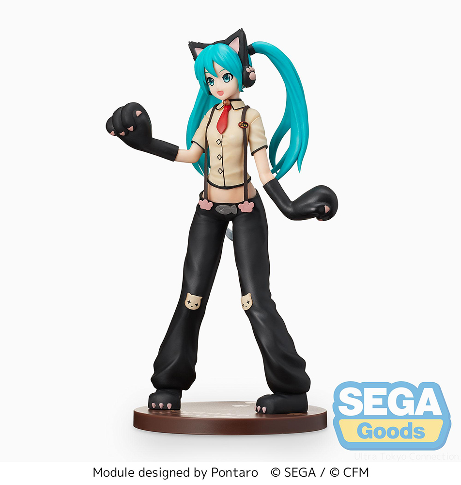 Hatsune Miku: Project DIVA Arcade Future Tone SPM Figure "Hatsune Miku - Kitty Cat"
