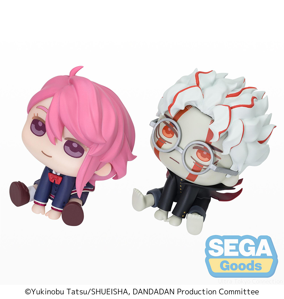 QyuruMe TV Anime "DAN DA DAN" Mini Figure "Okarun(transformed) & Aira" (EX)