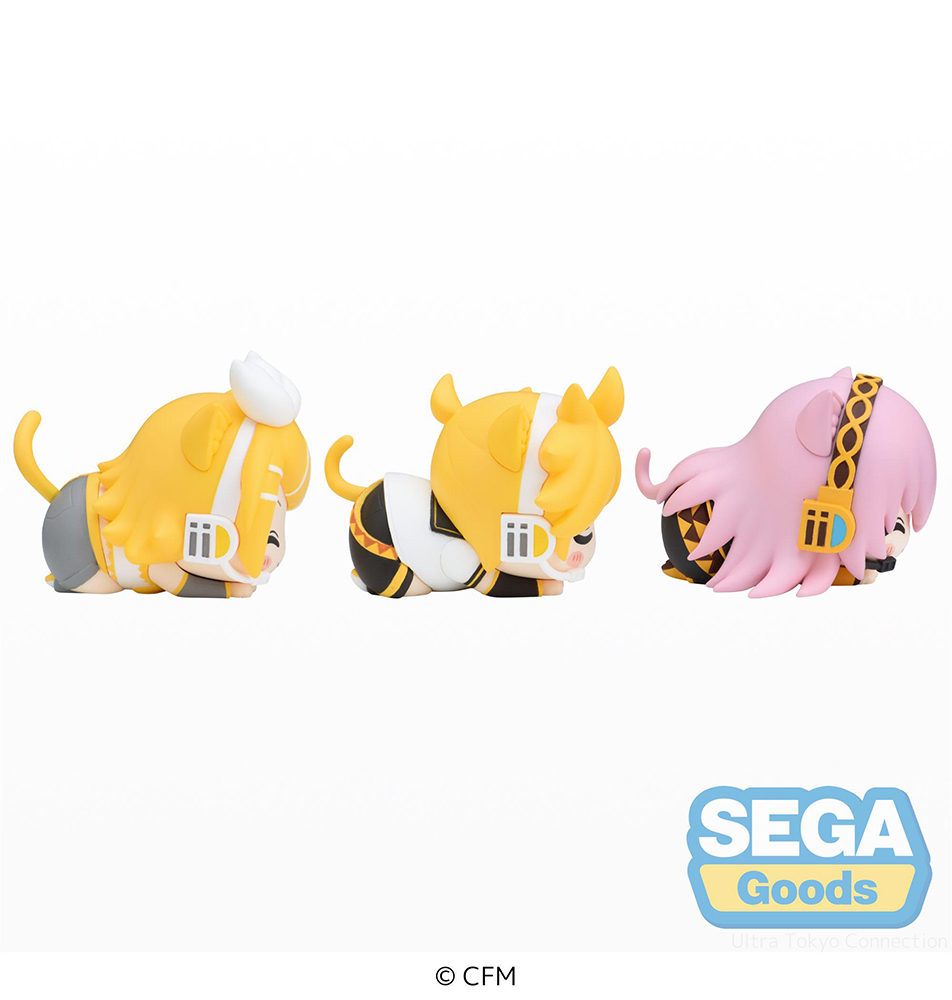 Ohiruneko "Hatsune Miku Series" Mini Figure "Kagamine Rin ･ Kagamine Len ･ Megurine Luka" (EX)