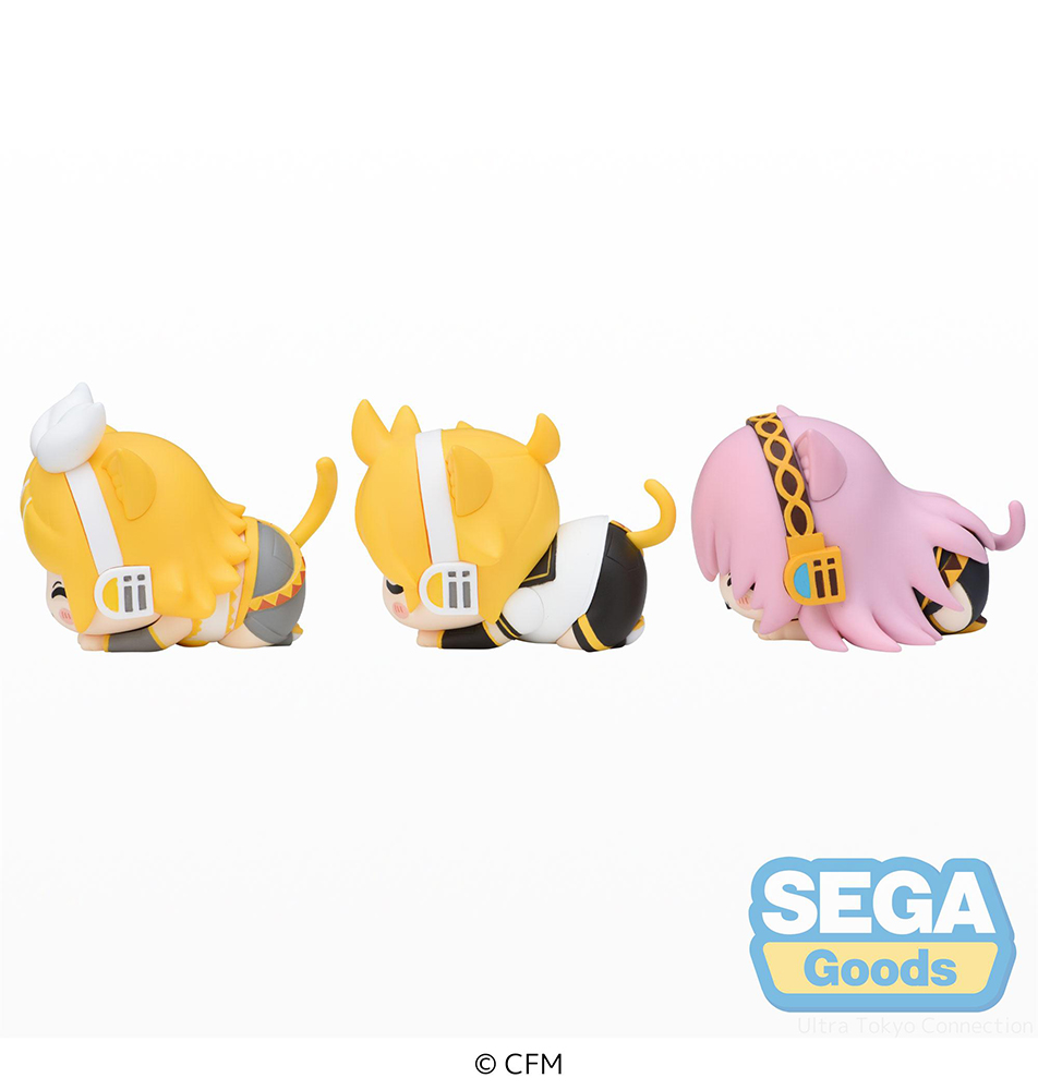 Ohiruneko "Hatsune Miku Series" Mini Figure "Kagamine Rin ･ Kagamine Len ･ Megurine Luka" (EX)
