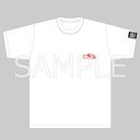 Racing Miku 2024 Ver. Key Visual Silhouette & Race Record T-shirt White (L Size)