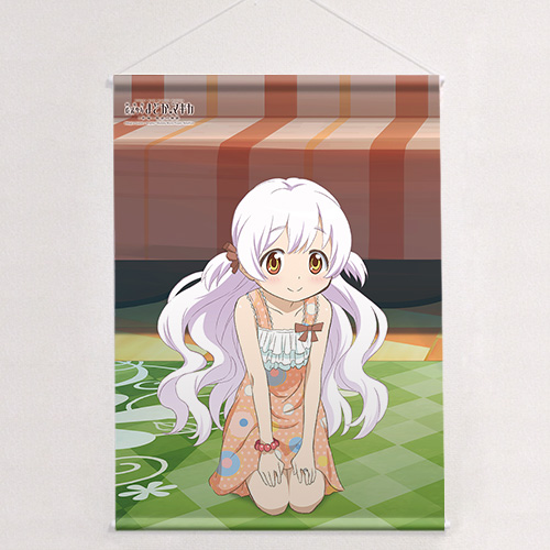 Puella Magi Madoka Magica the Movie New Feature: Rebellion Original Illustration B2 Tapestry Nagisa / Room Wear W Suede