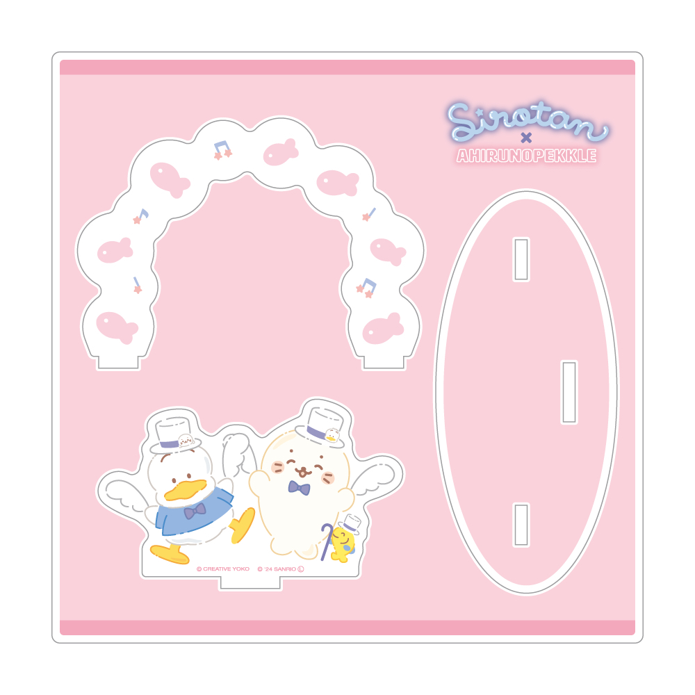 Sirotan x HAPIDANBUI Acrylic Diorama Sirotan x Ahiru no Pekkle