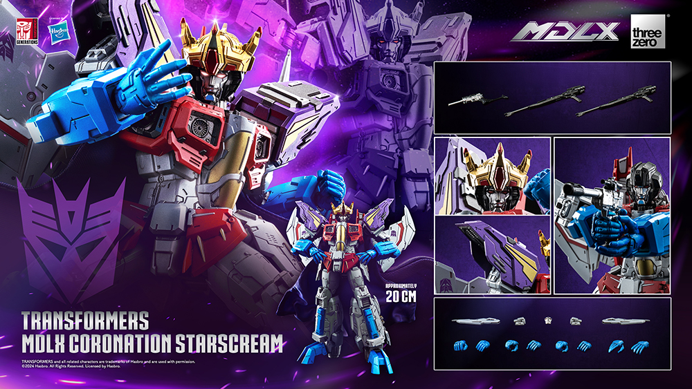 Transformers - MDLX Coronation Starscream
