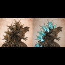 UA Monsters GODZILLA (2023) Image Color of Attacking Ginza Ver. [with LED & sound]
