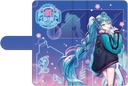 Hatsune Miku x SOLWA Book Type Smartphone Case Art by PiPi