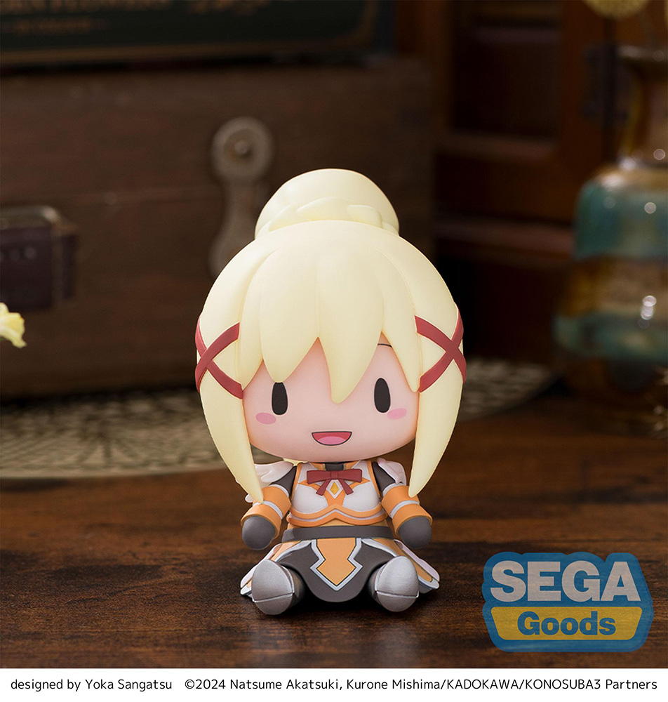 fuwa petit "KONOSUBA -God's blessing on this wonderful world! 3" Chibi Figure "Darkness"