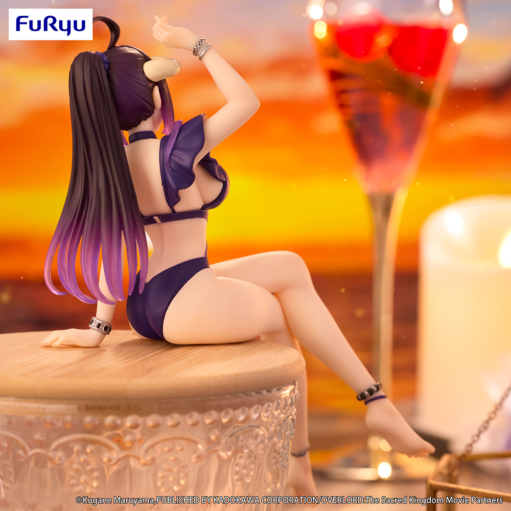 OVERLORD Noodle Stopper Figure -Albedo Swimsuit Dark Purple Color ver.-