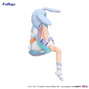 Hatsune Miku Noodle Stopper Figure -Rabbit Ear Hood Pajama Blue Color ver.-