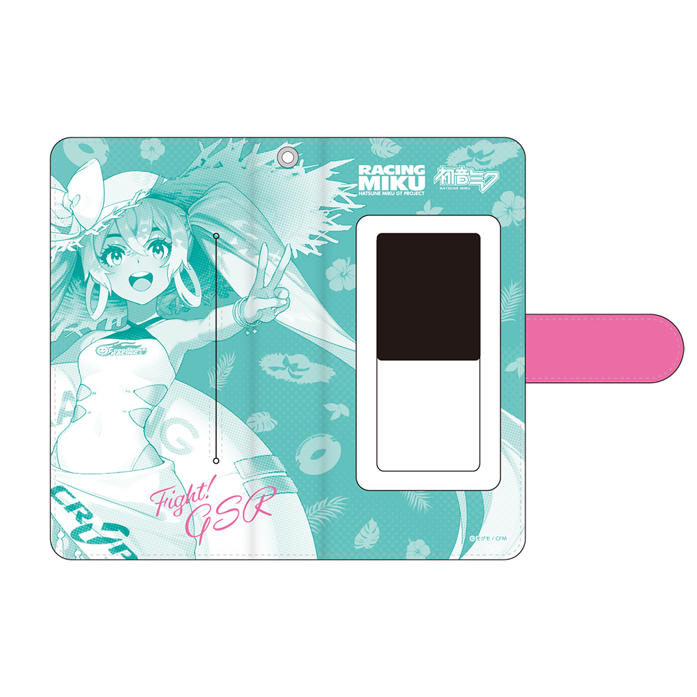 Racing Miku 2024 Tropical Ver. Book Type Smartphone Case