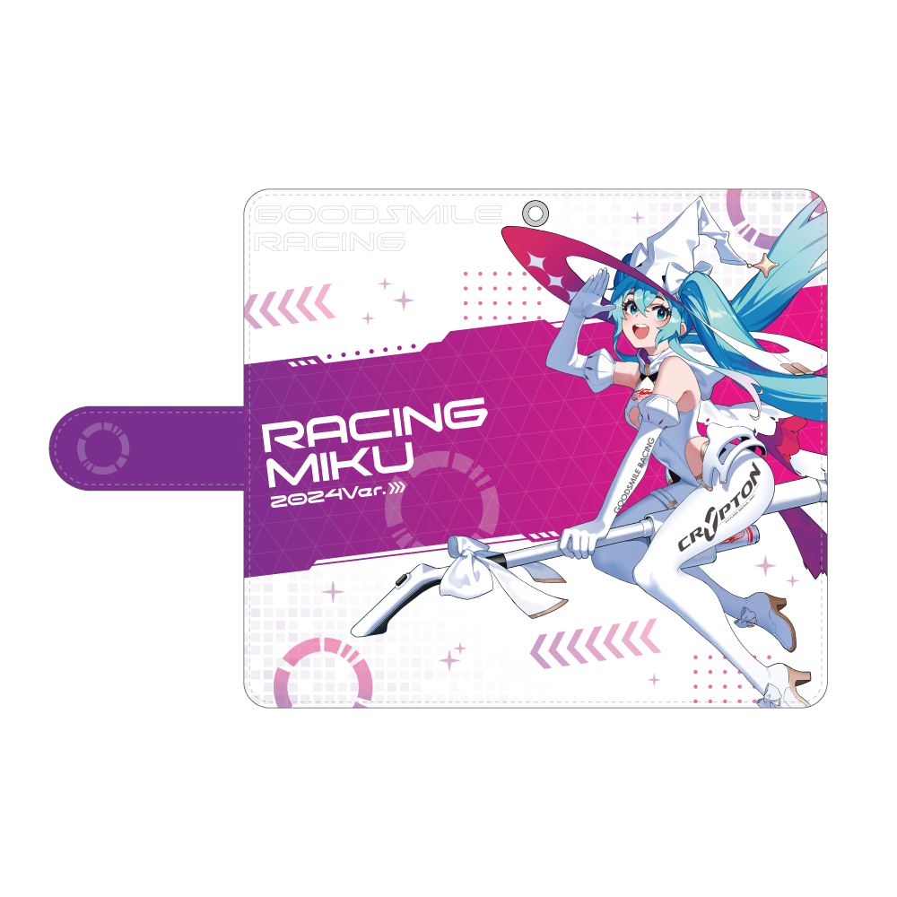 Racing Miku 2024 Ver. Book Type Smartphone Case Vol. 2