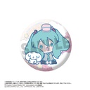 Hatsune Miku x Cinnamoroll Trading Glitter Can Badge