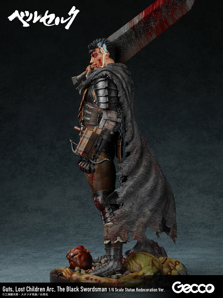 Berserk/ Guts, Lost Children Arc, The Black Swordsman 1/6 Scale Statue Redecoration Ver.