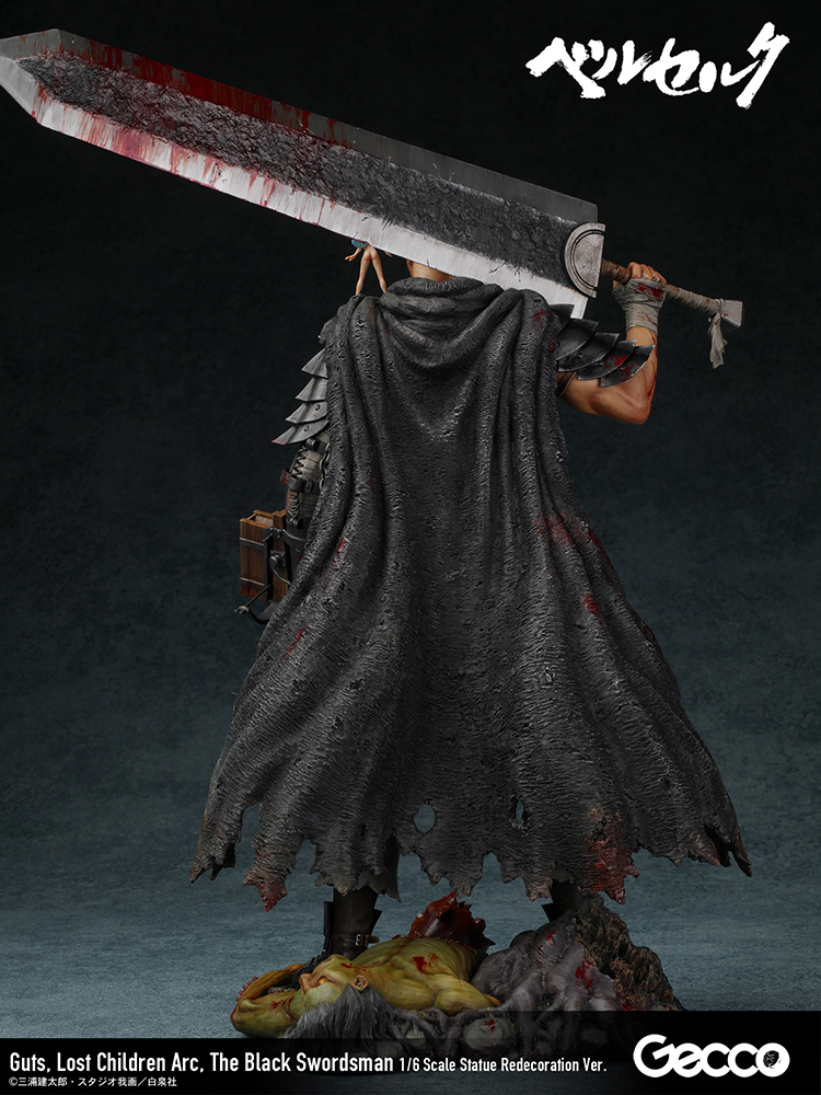 Berserk/ Guts, Lost Children Arc, The Black Swordsman 1/6 Scale Statue Redecoration Ver.