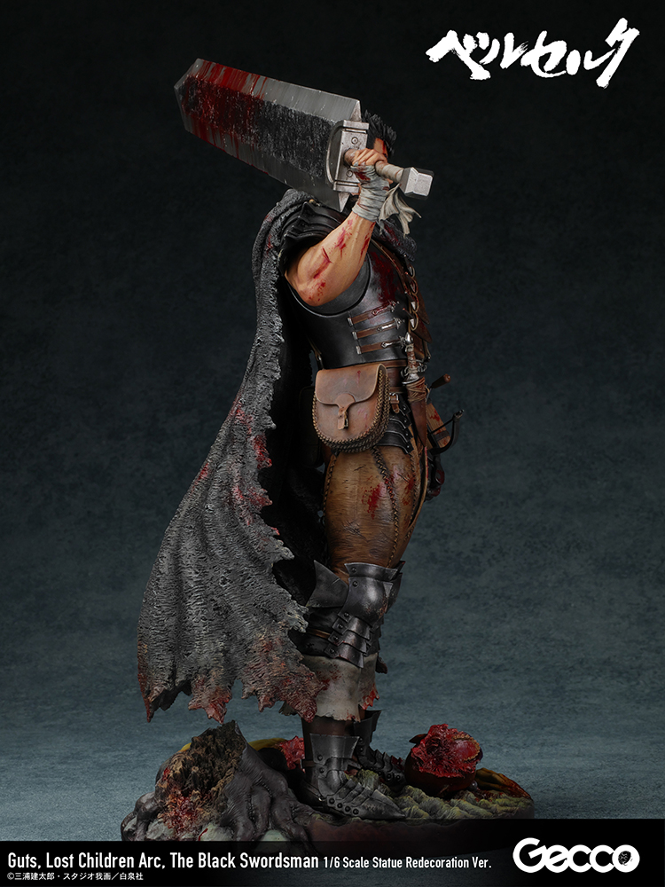 Berserk/ Guts, Lost Children Arc, The Black Swordsman 1/6 Scale Statue Redecoration Ver.