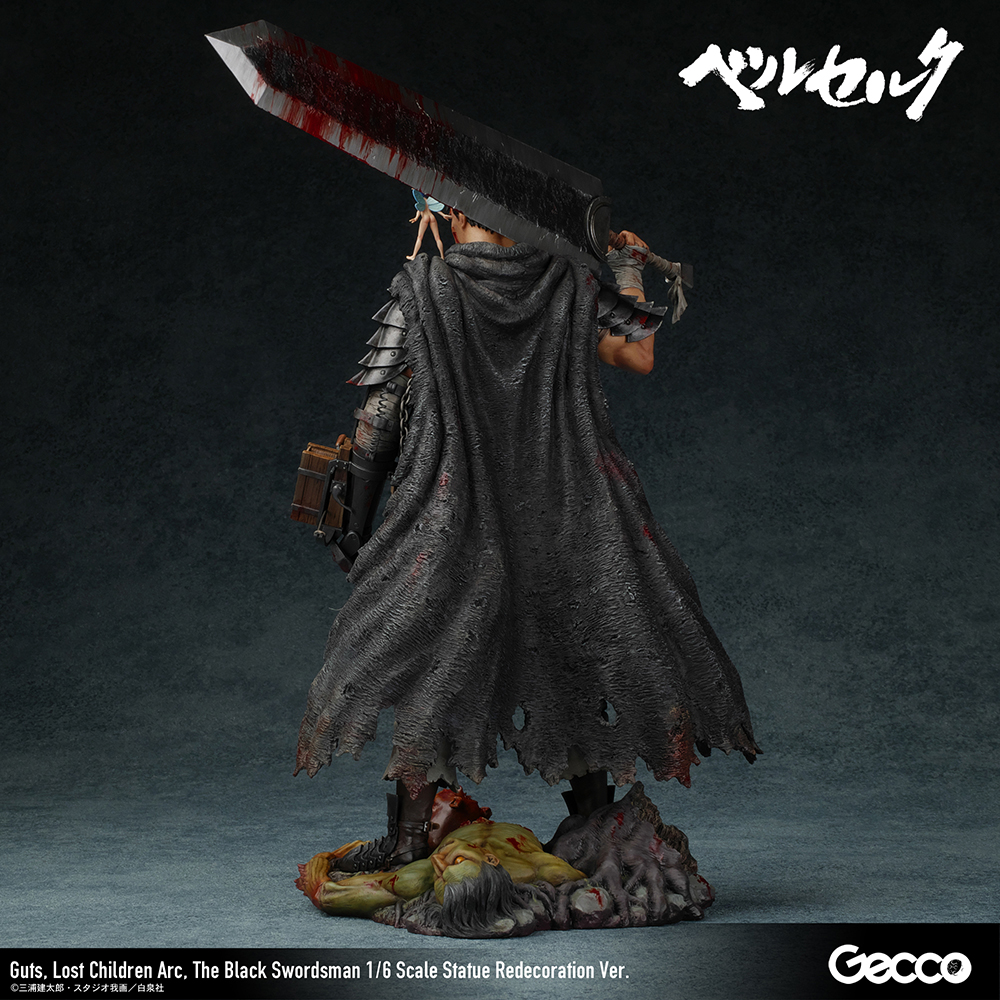 Berserk/ Guts, Lost Children Arc, The Black Swordsman 1/6 Scale Statue Redecoration Ver.