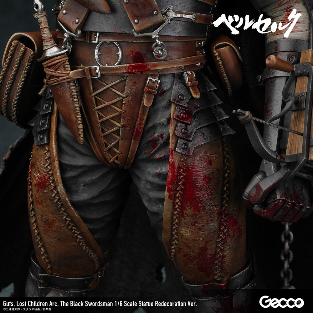 Berserk/ Guts, Lost Children Arc, The Black Swordsman 1/6 Scale Statue Redecoration Ver.