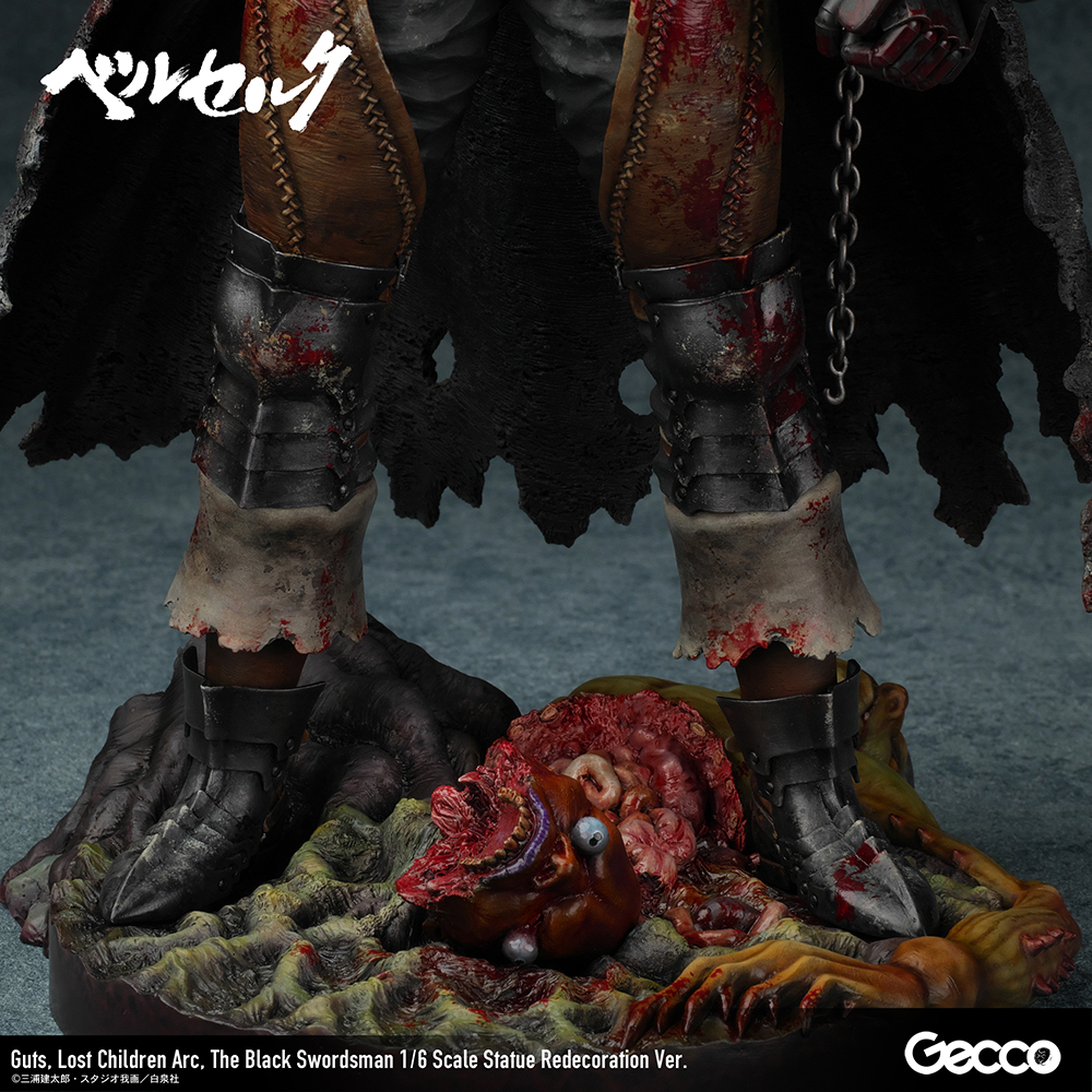 Berserk/ Guts, Lost Children Arc, The Black Swordsman 1/6 Scale Statue Redecoration Ver.