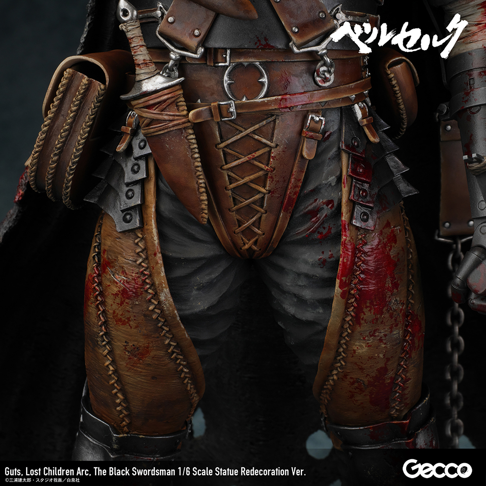 Berserk/ Guts, Lost Children Arc, The Black Swordsman 1/6 Scale Statue Redecoration Ver.
