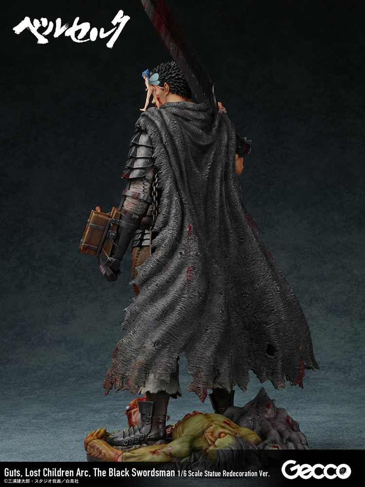 Berserk/ Guts, Lost Children Arc, The Black Swordsman 1/6 Scale Statue Redecoration Ver.