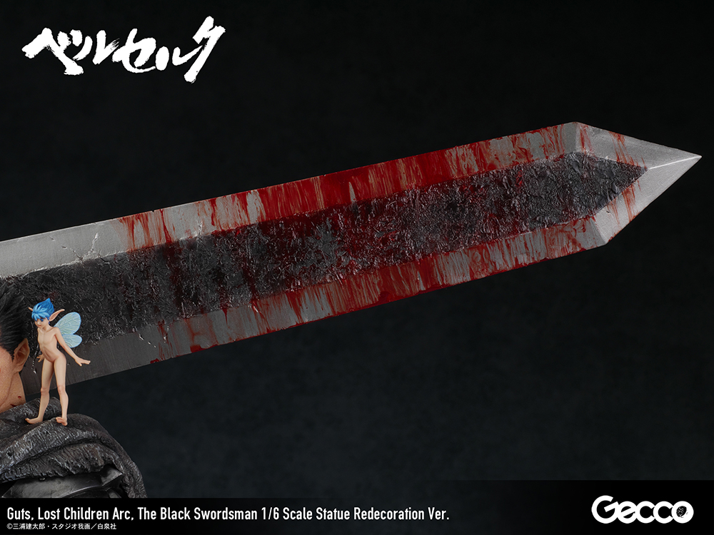 Berserk/ Guts, Lost Children Arc, The Black Swordsman 1/6 Scale Statue Redecoration Ver.