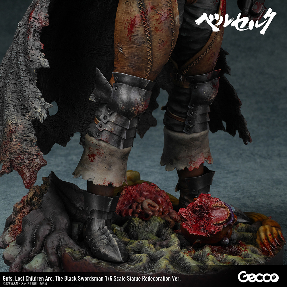 Berserk/ Guts, Lost Children Arc, The Black Swordsman 1/6 Scale Statue Redecoration Ver.