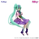 Hatsune Miku Noodle Stopper Figure -Flower Fairy Cosmos Purple Color ver.-