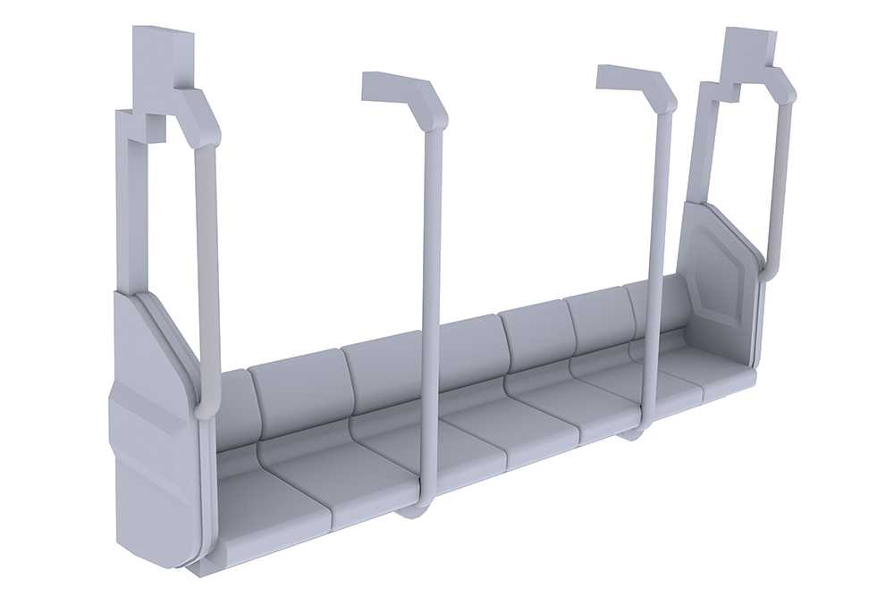 New model Long seat interior set (re-run)