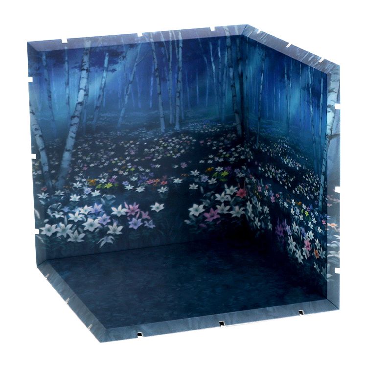 Dioramansion 150 White Birch & Lilies