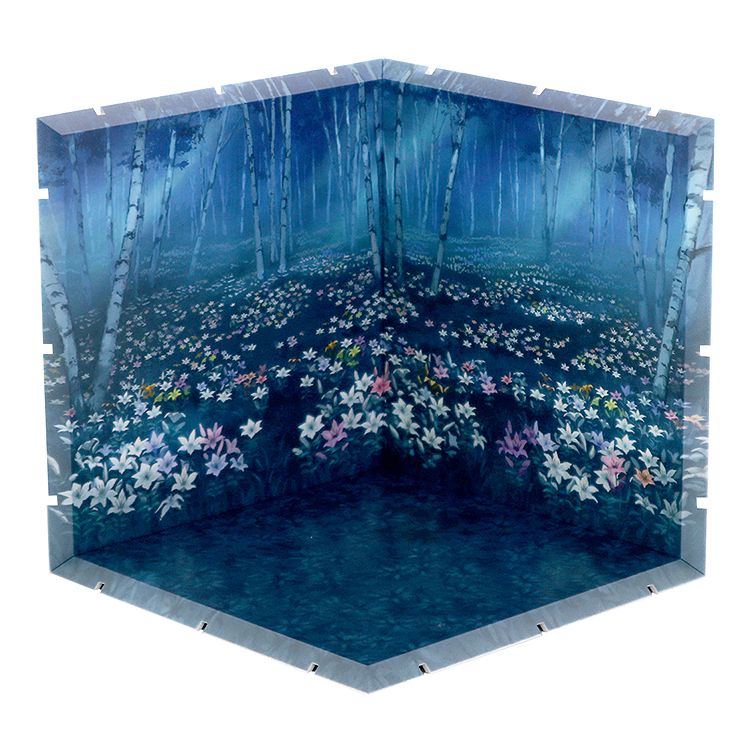 Dioramansion 150 White Birch & Lilies