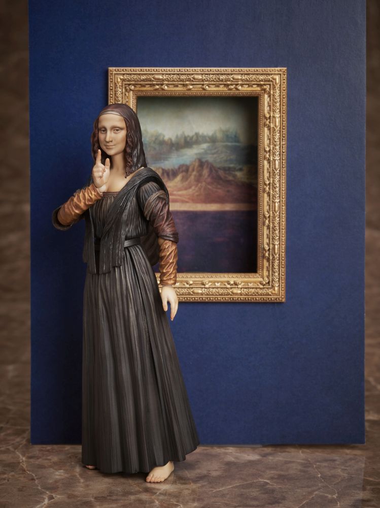 figma Mona Lisa by Leonardo da Vinci