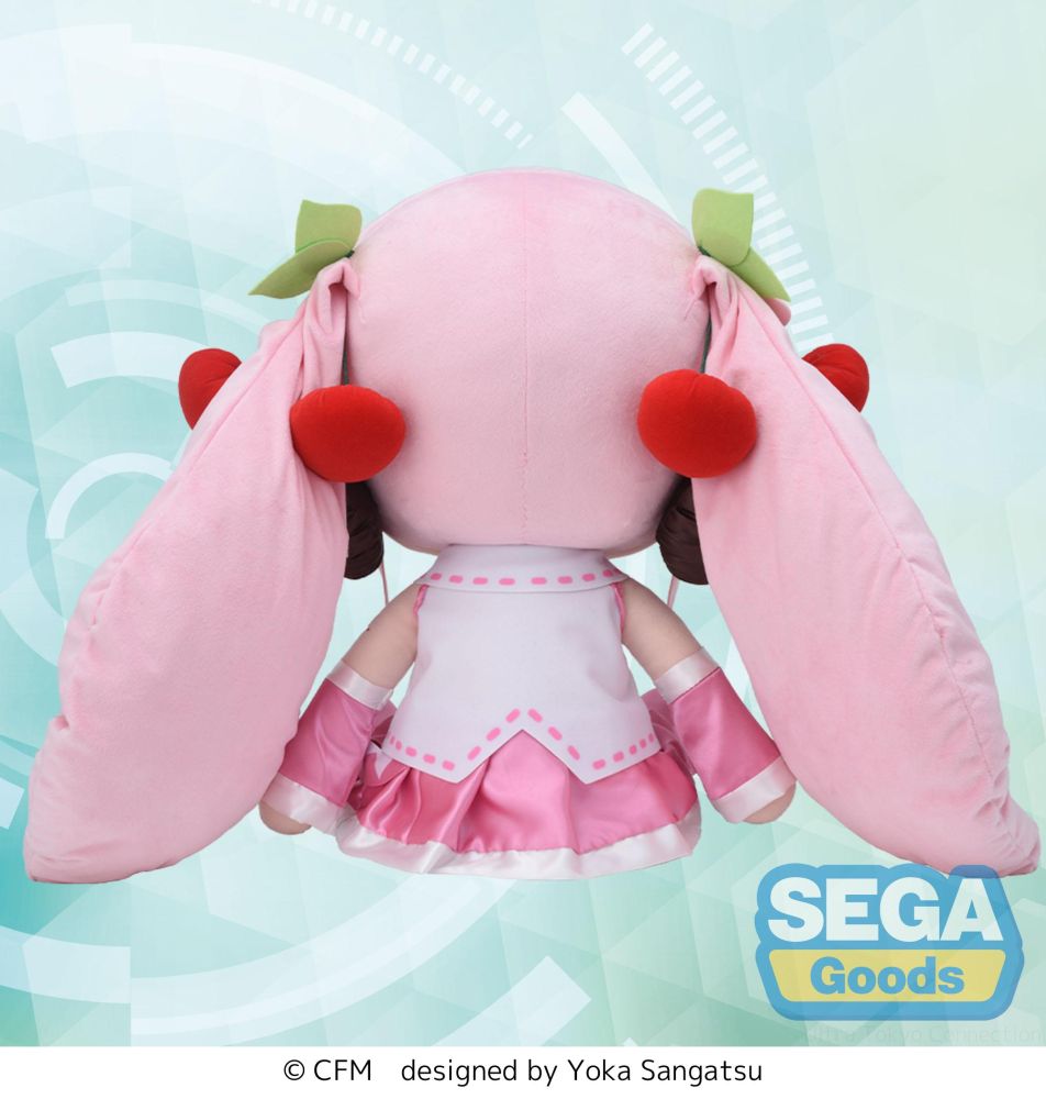 fuwa petit "Sakura Miku" Dodeka Jumbo Plush