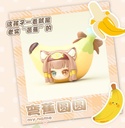 SWEET EMILYA CAT MONI-FOODIE PALS SERIES MINI TRADING FIGURE