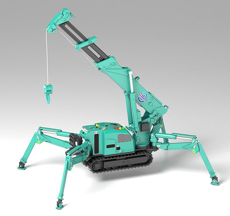 MODEROID MAEDA SEISAKUSHO Spider Crane (Green) (re-run)