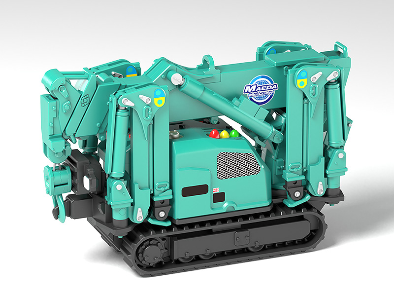 MODEROID MAEDA SEISAKUSHO Spider Crane (Green) (re-run)