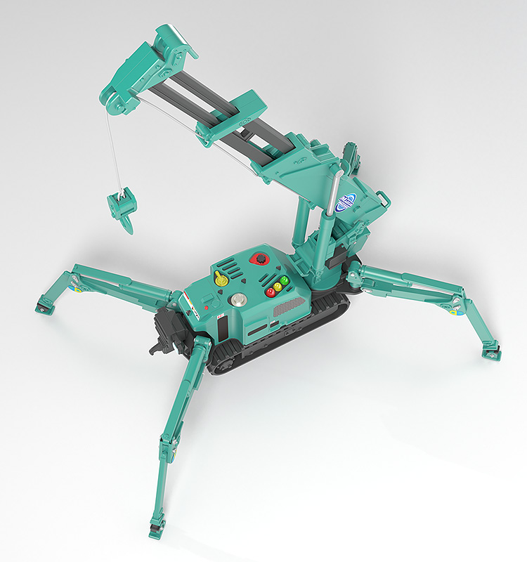 MODEROID MAEDA SEISAKUSHO Spider Crane (Green) (re-run)