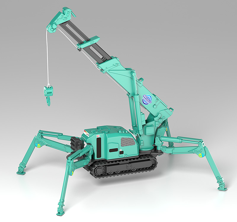 MODEROID MAEDA SEISAKUSHO Spider Crane (Green) (re-run)